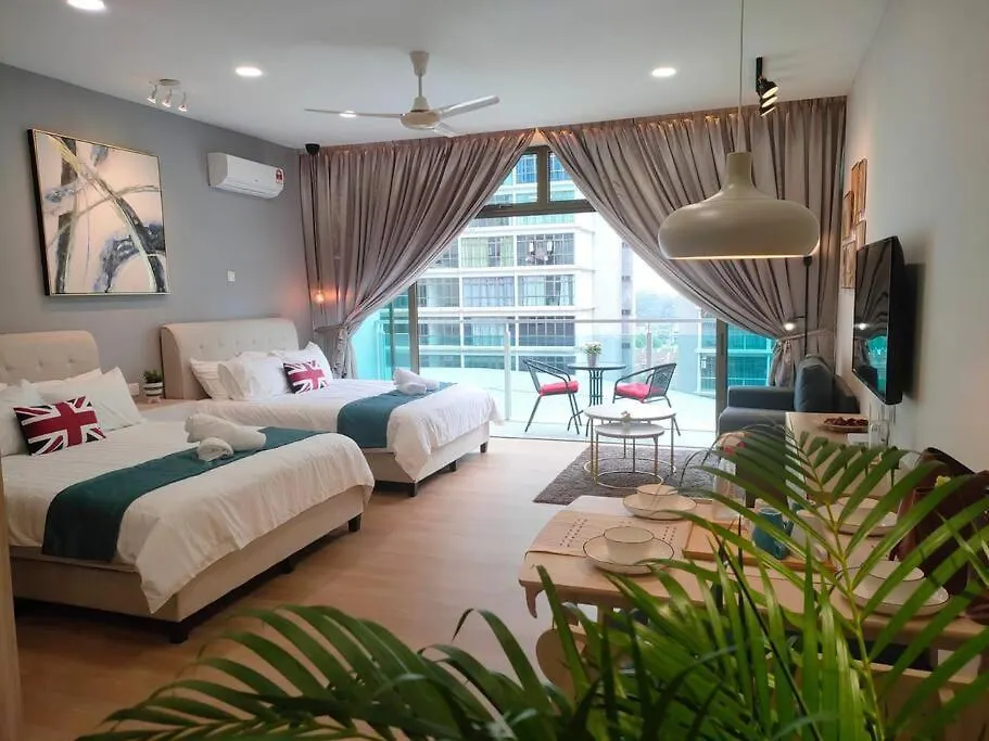 Apartment Mount Austin Palazio Studio 2B 1-4Pax/Ikea/Toppen Johor Bahru Malaysia